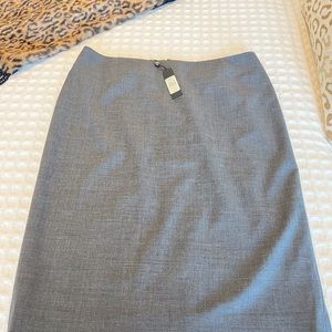 NWT - Talbots gray skirt Size 14